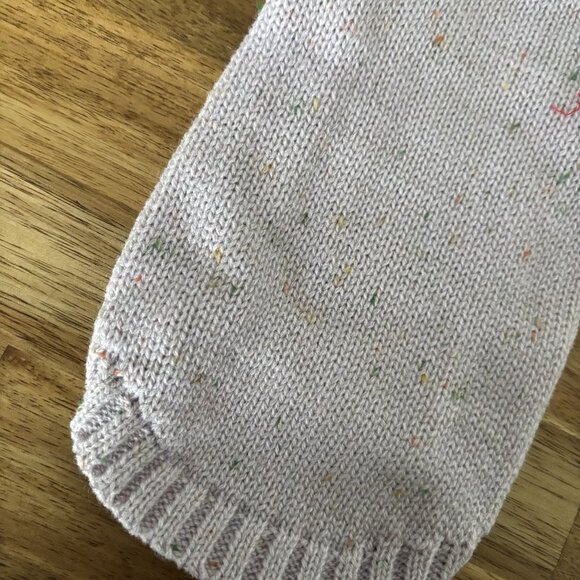 Top Paw Dog Sweater Lavender Speckled Multicolor Outerwear Pet Size XXS. NWT - Picture 3 of 9